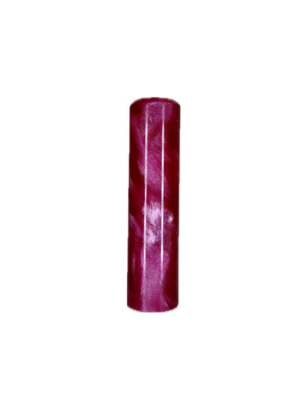 カラーハンコ【パールグラスレッド】15mm